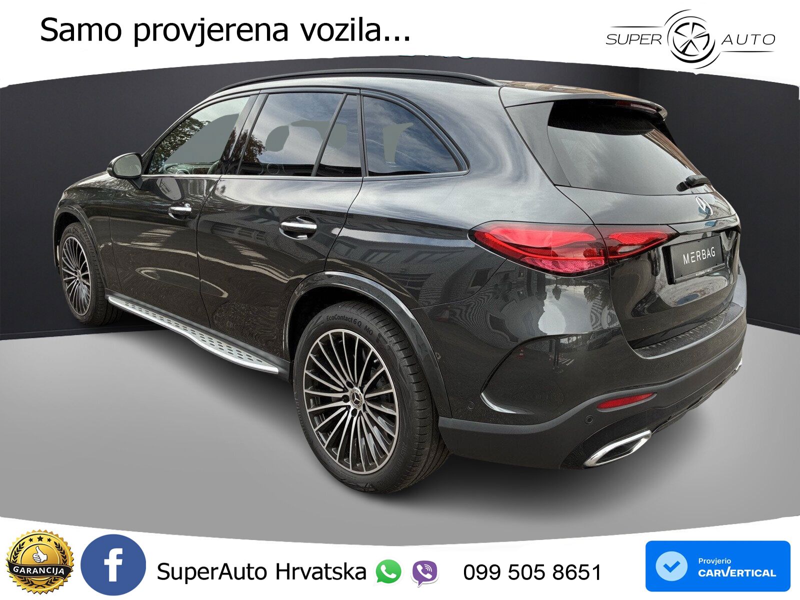 Mercedes GLC 450d (367 KS) 4MATIC 9G-TRONIC AMG ZRAČNI+ACC+GR SJED+KAM+PANO
