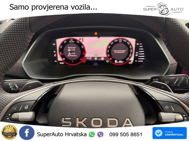 Škoda Octavia Combi RS 2.0 TSI (265 KS) DSG MATRIX+GR SJED+KAM