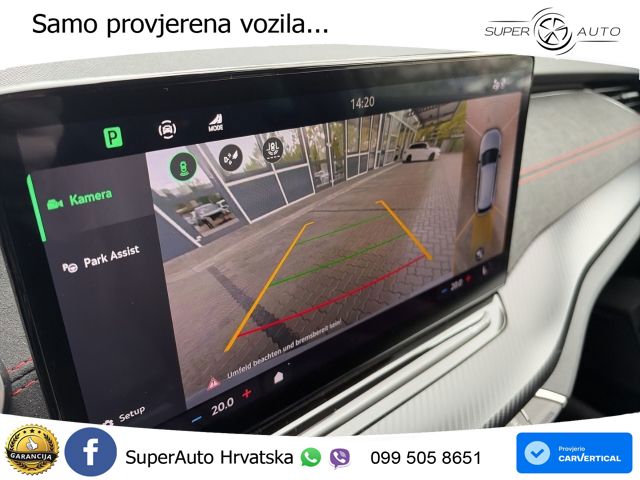 Škoda Octavia Combi RS 2.0 TSI (265 KS) DSG MATRIX+GR SJED+KAM