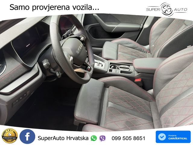 Škoda Octavia Combi RS 2.0 TSI (265 KS) DSG MATRIX+GR SJED+KAM