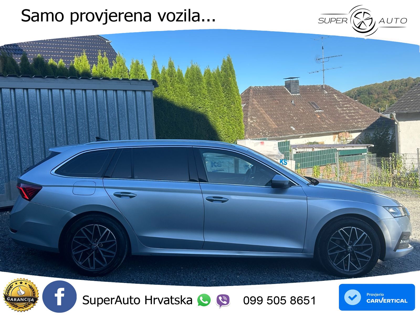 Škoda Octavia Combi 2.0 TDI (150 KS) DSG LED+GR SJED+ACC
