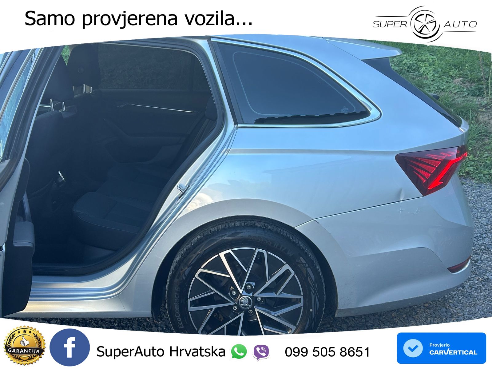 Škoda Octavia Combi 2.0 TDI (150 KS) DSG LED+GR SJED+ACC