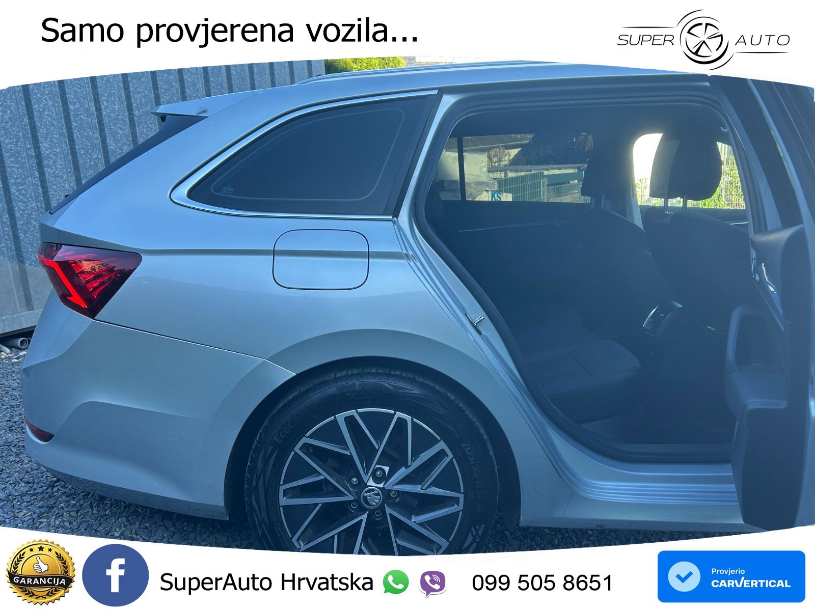 Škoda Octavia Combi 2.0 TDI (150 KS) DSG LED+GR SJED+ACC