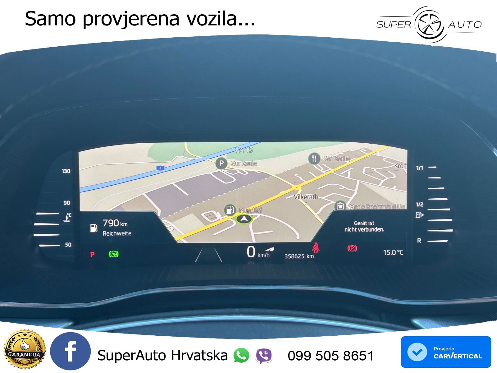 Škoda Octavia Combi 2.0 TDI (150 KS) DSG LED+GR SJED+ACC