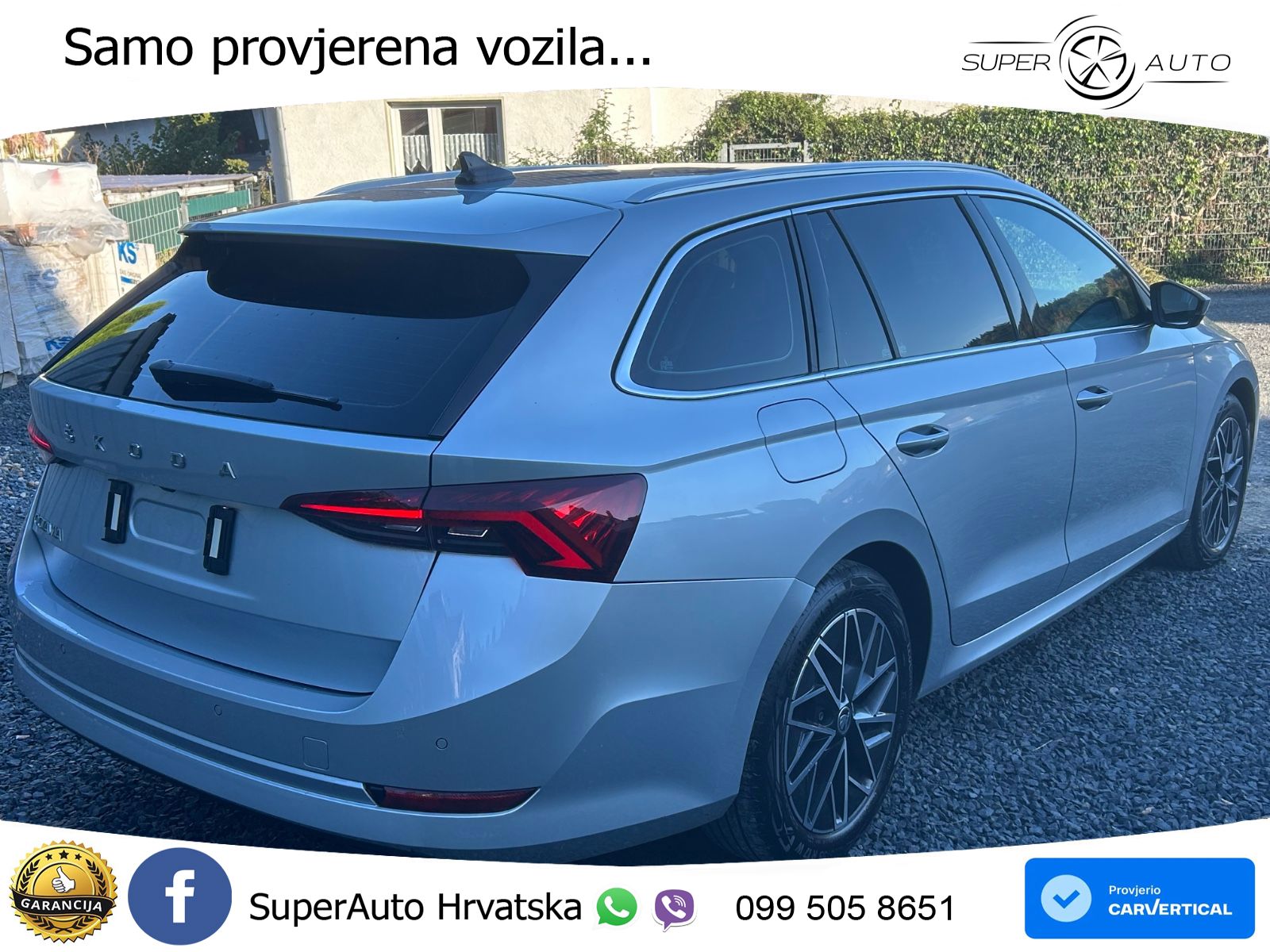 Škoda Octavia Combi 2.0 TDI (150 KS) DSG LED+GR SJED+ACC