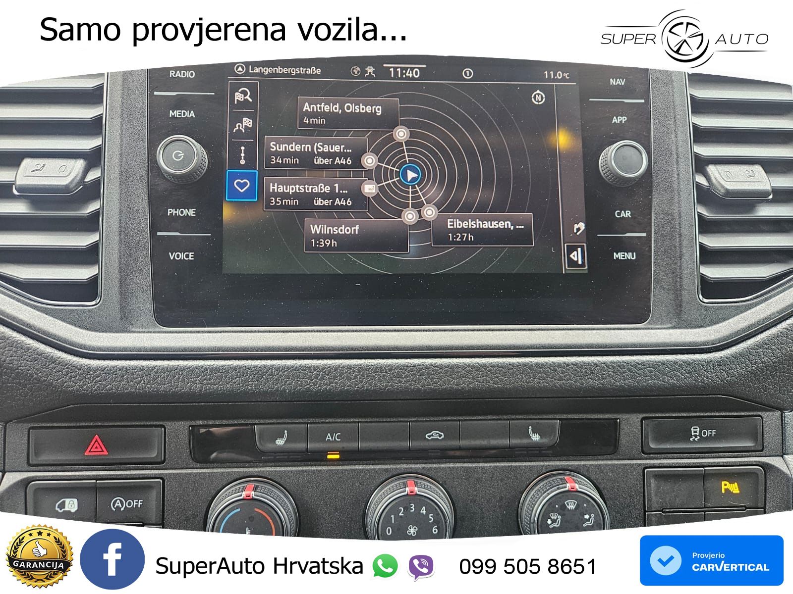 Volkswagen Crafter Kasten 35 AHK LED Navi Kamera SHZ 140 KS