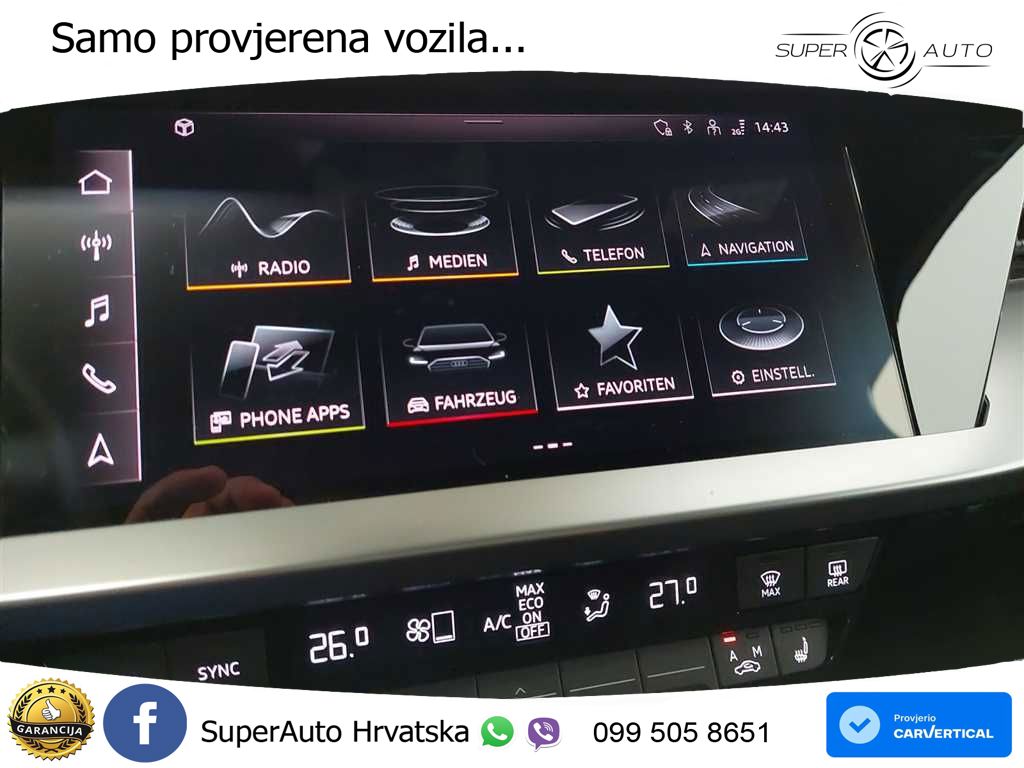 Audi A3 35 TFSI (150 KS) S tronic S line LED+GR SJED+ACC