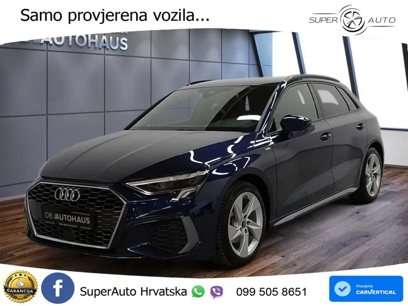 Audi A3 35 TFSI (150 KS) S tronic S line LED+GR SJED+ACC
