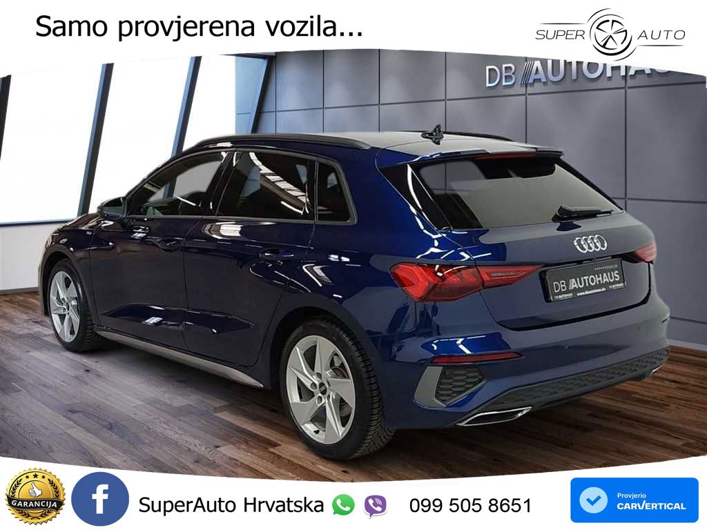 Audi A3 35 TFSI (150 KS) S tronic S line LED+GR SJED+ACC
