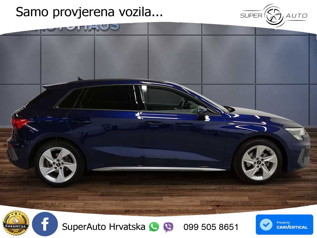 Audi A3 35 TFSI (150 KS) S tronic S line LED+GR SJED+ACC