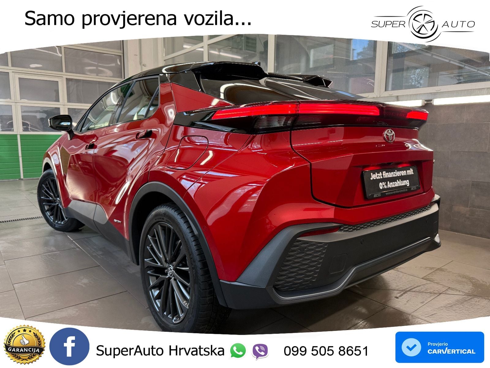 Toyota C-HR 2.0 (198 KS) Hybrid AWD e-CVT LED+GR SJED+ACC