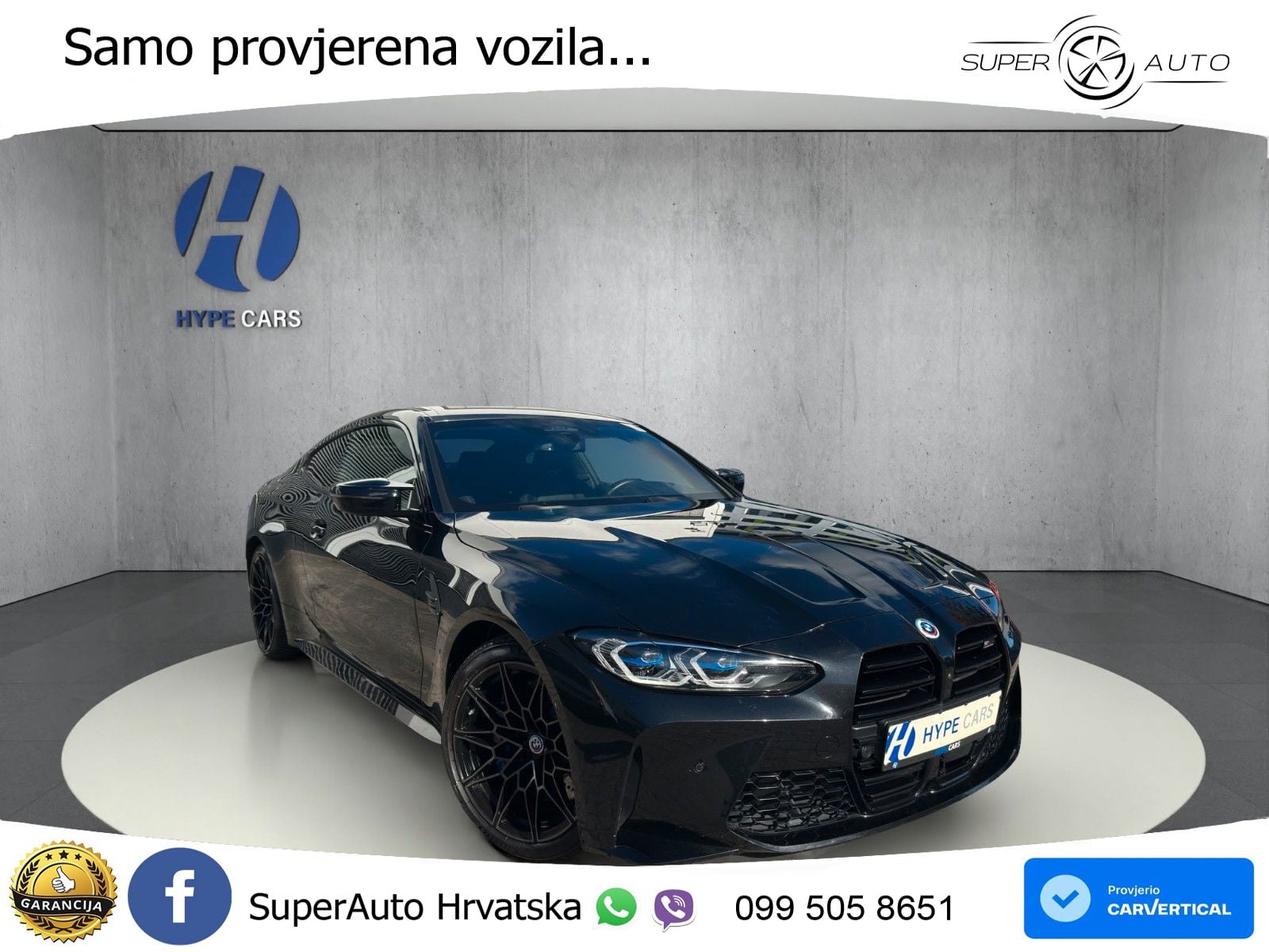 BMW M4 Competition 3.0 (510 KS) Steptronic LED+GR SJED+ACC