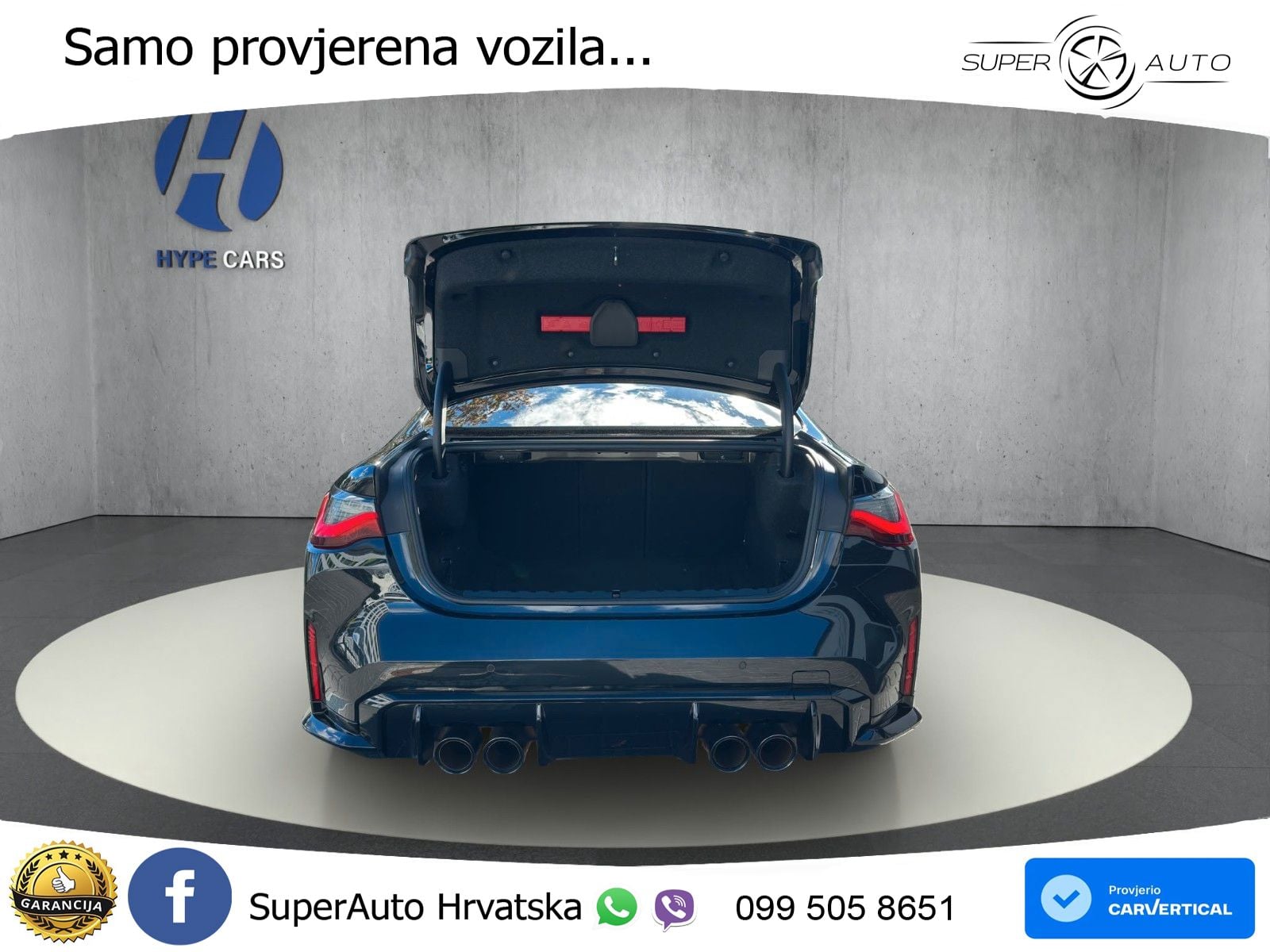 BMW M4 Competition 3.0 (510 KS) Steptronic LED+GR SJED+ACC