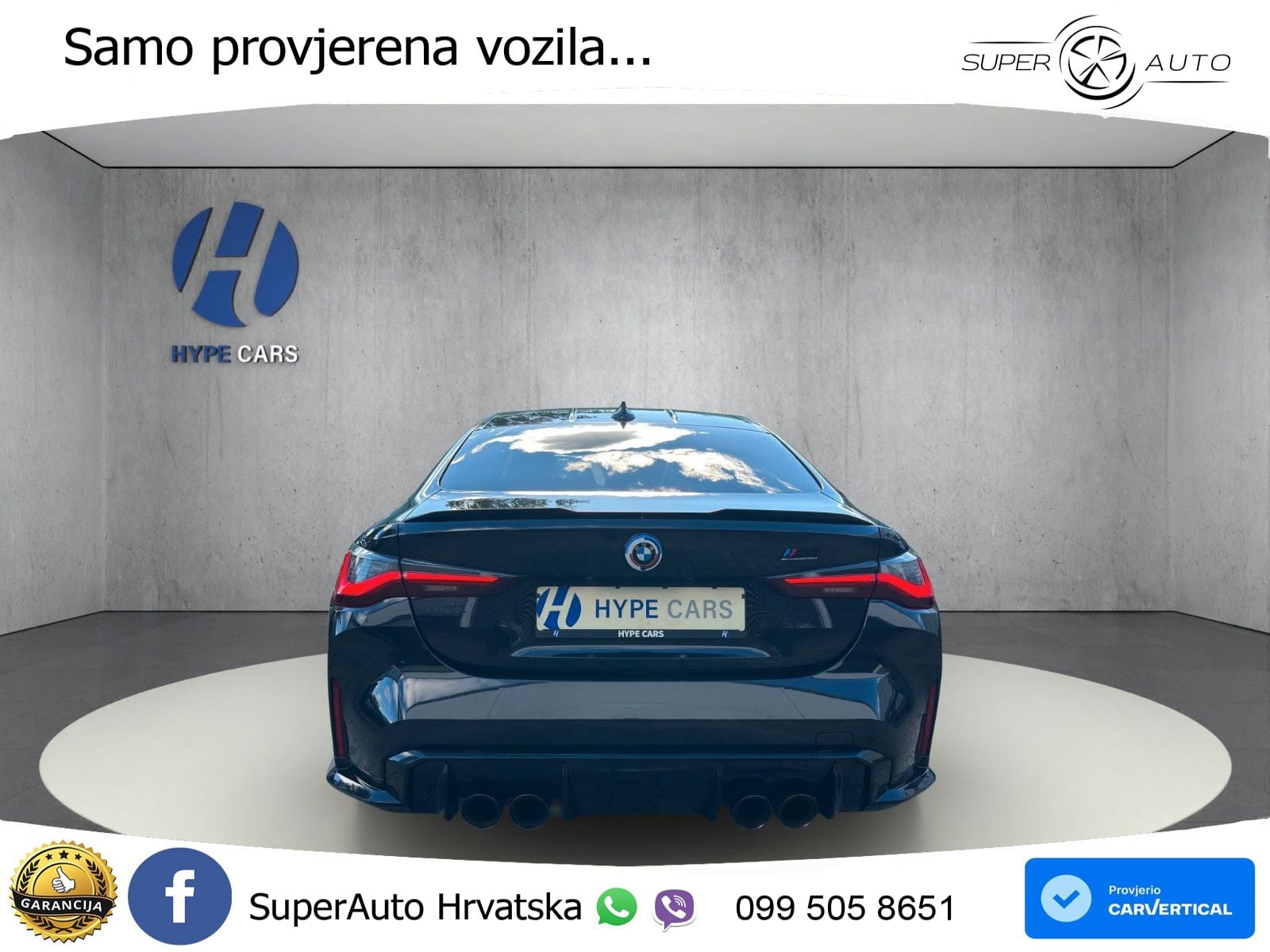 BMW M4 Competition 3.0 (510 KS) Steptronic LED+GR SJED+ACC