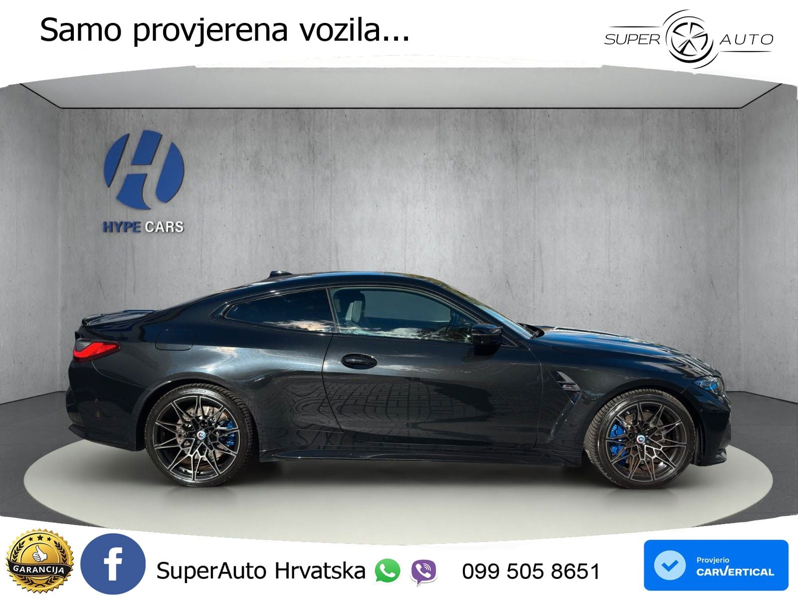 BMW M4 Competition 3.0 (510 KS) Steptronic LED+GR SJED+ACC