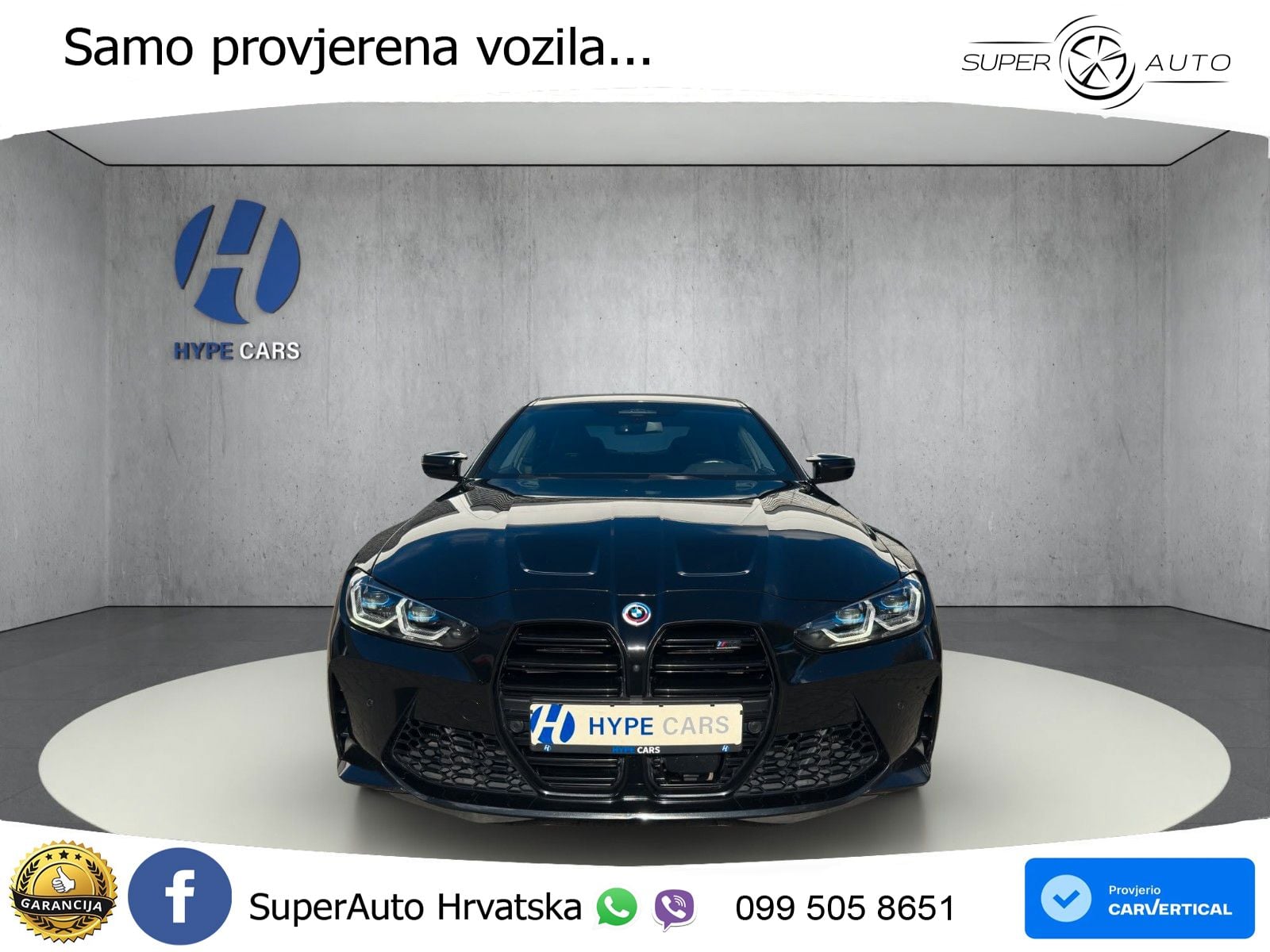 BMW M4 Competition 3.0 (510 KS) Steptronic LED+GR SJED+ACC