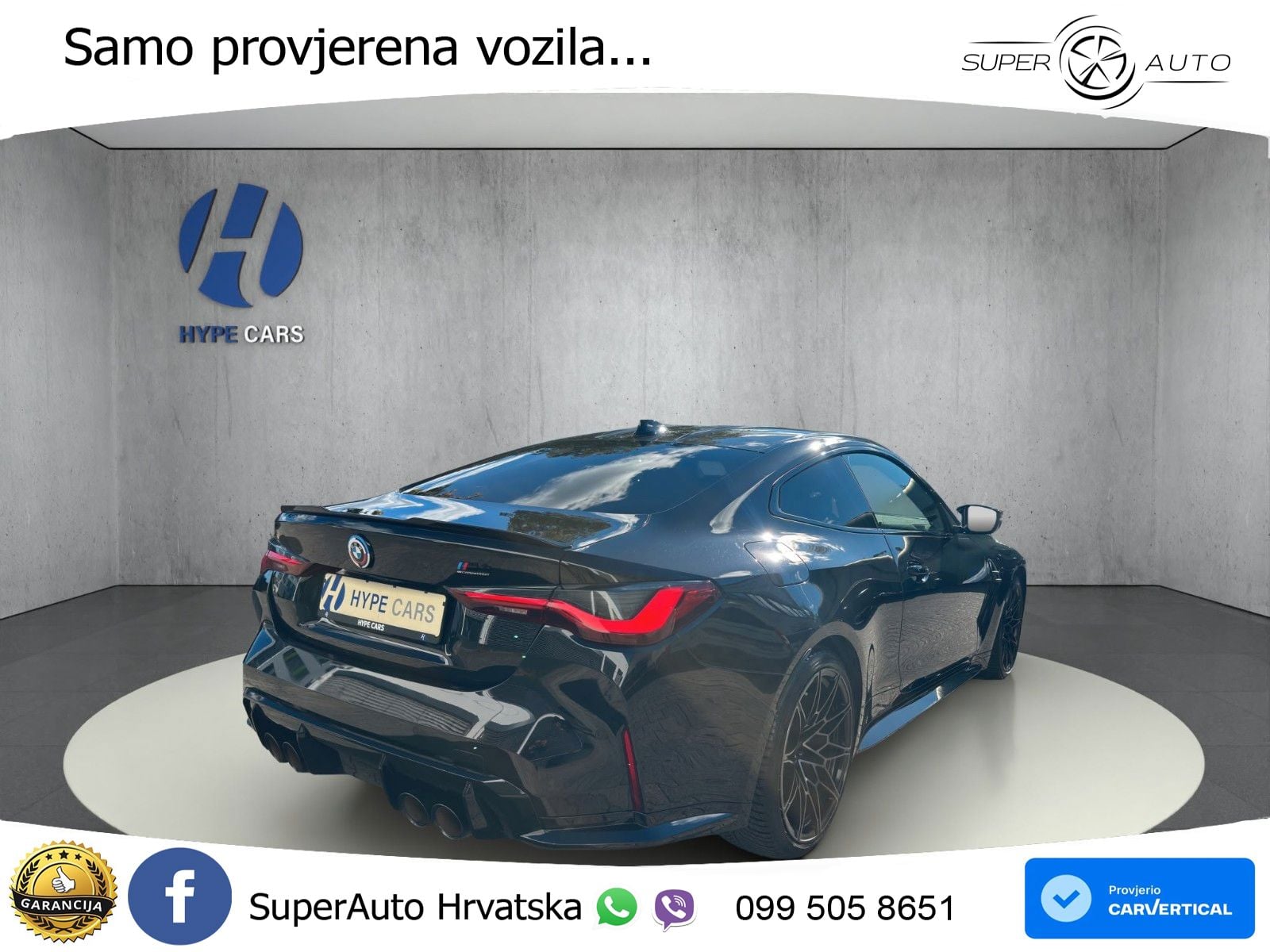 BMW M4 Competition 3.0 (510 KS) Steptronic LED+GR SJED+ACC
