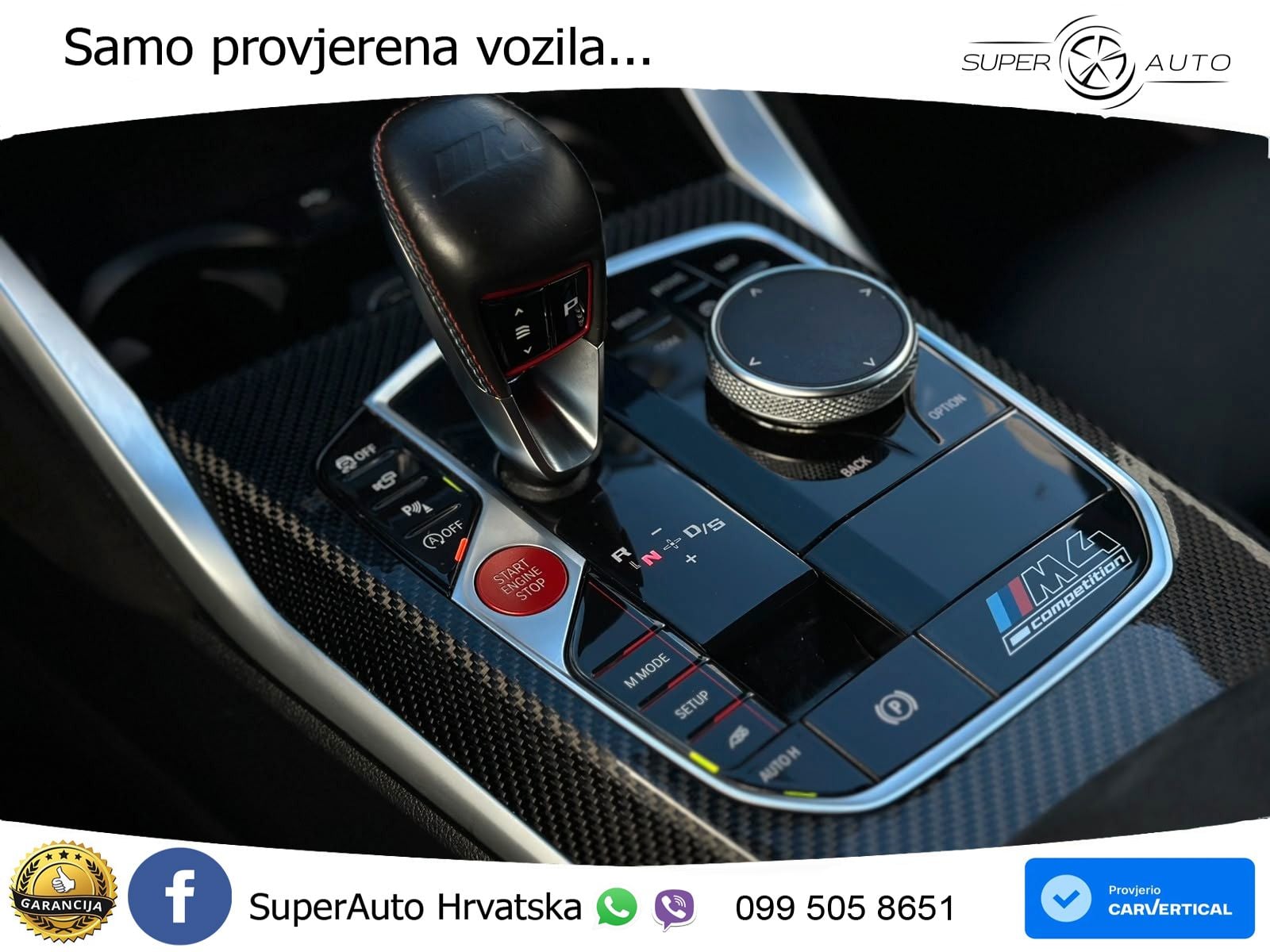 BMW M4 Competition 3.0 (510 KS) Steptronic LED+GR SJED+ACC
