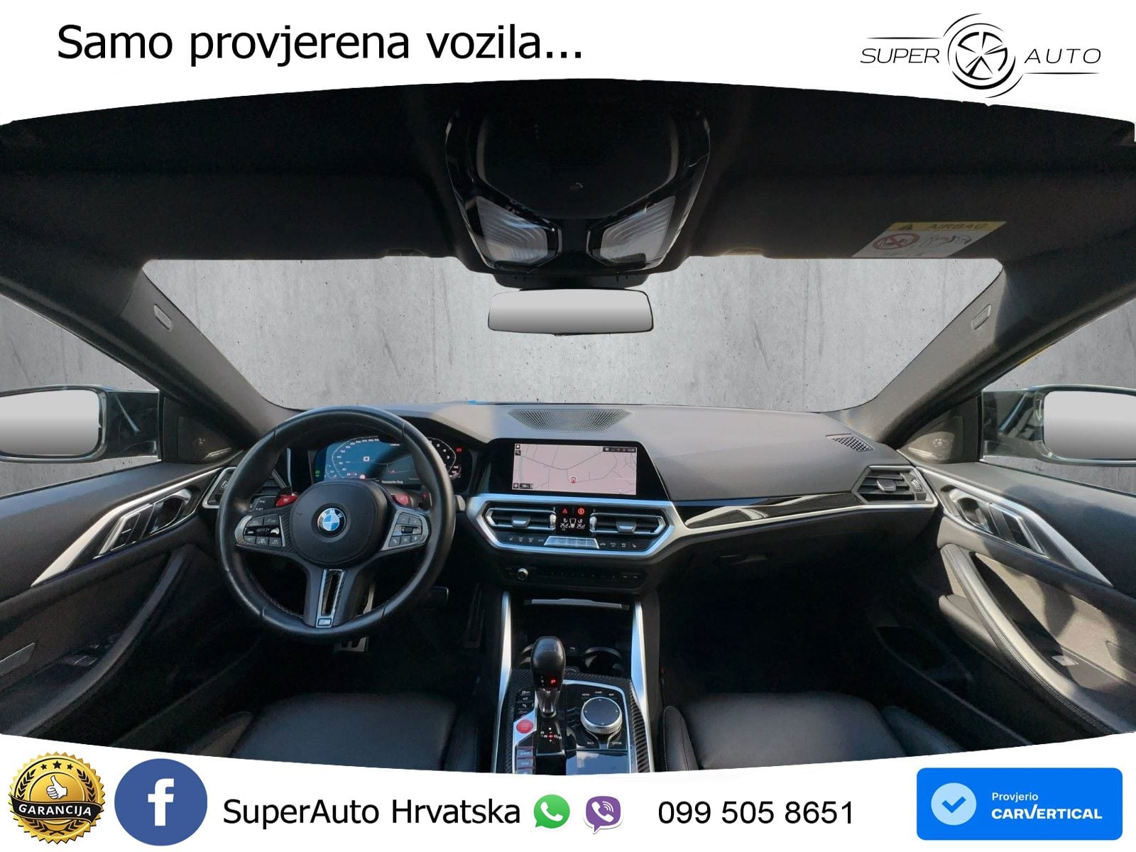 BMW M4 Competition 3.0 (510 KS) Steptronic LED+GR SJED+ACC