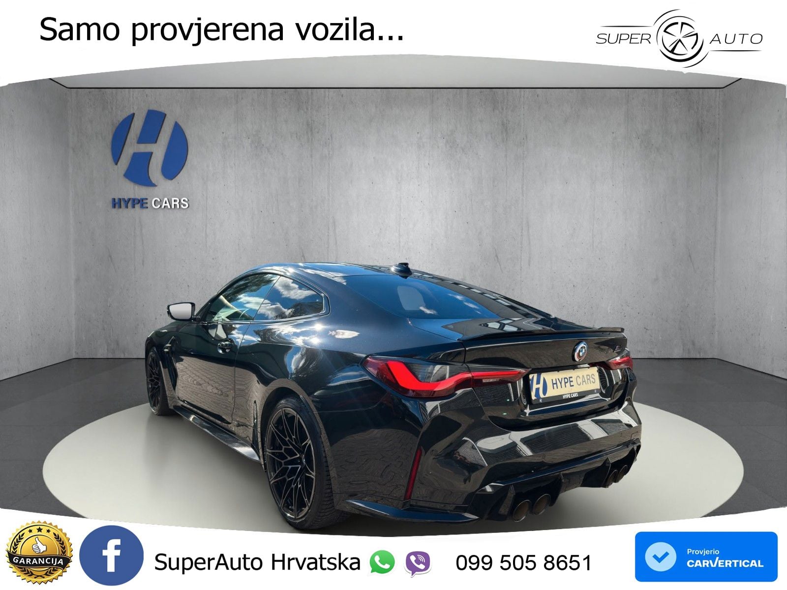 BMW M4 Competition 3.0 (510 KS) Steptronic LED+GR SJED+ACC