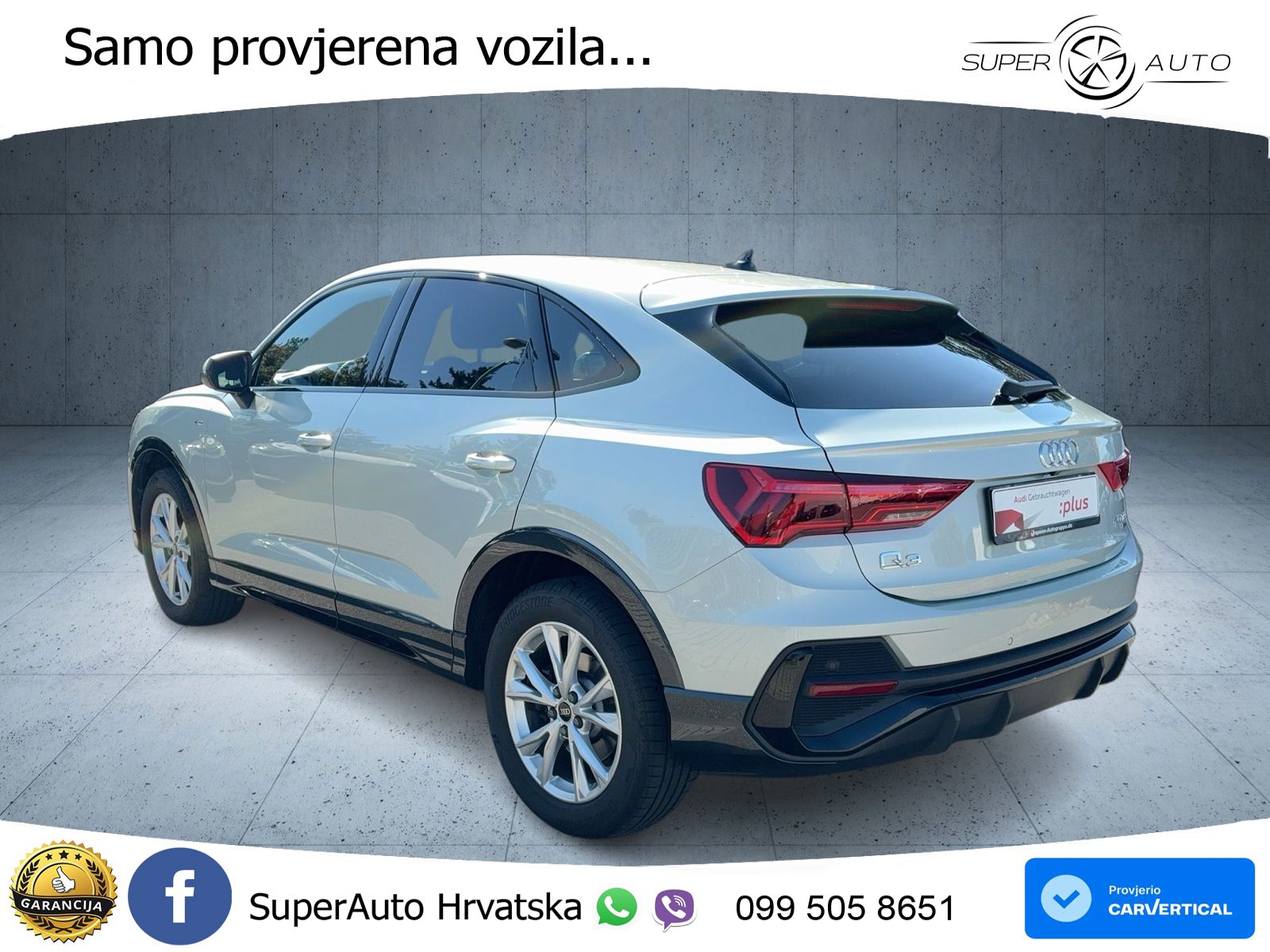 Audi Q3 Sportback 40 TFSI (190 KS) quattro S tronic S line