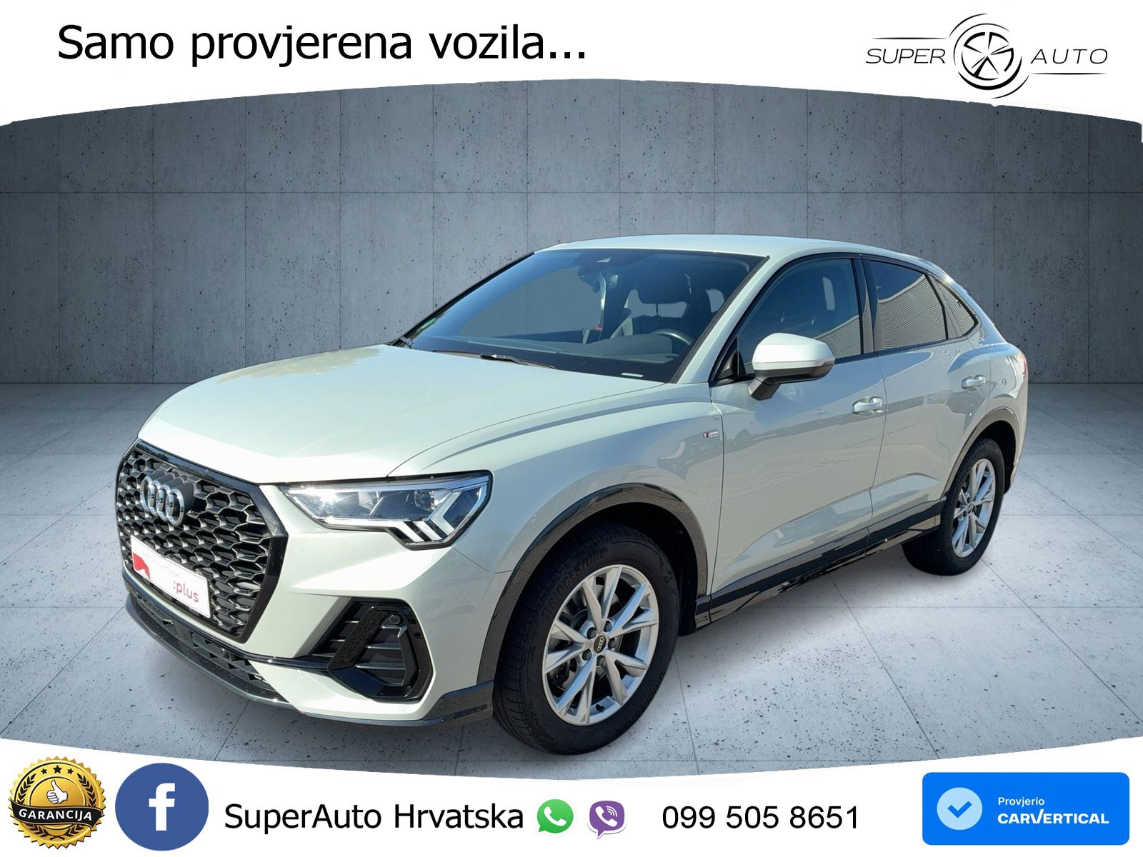 Audi Q3 Sportback 40 TFSI (190 KS) quattro S tronic S line