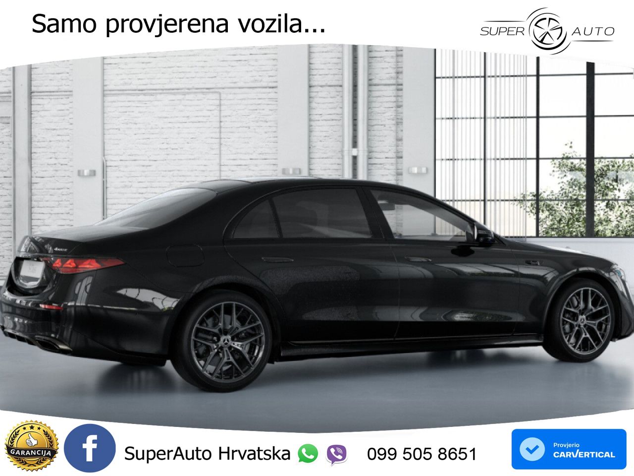 Mercedes S 580 V8 (537 KS) EQ Boost 4MATIC 9G-TRONIC AMG ACC+HEAD+4xGR SJED+360+PANO