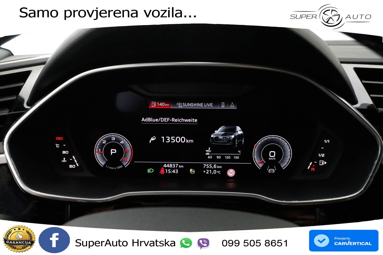 Audi Q3 40 TDI (200 KS) quattro S tronic LED+GR SJED+ACC