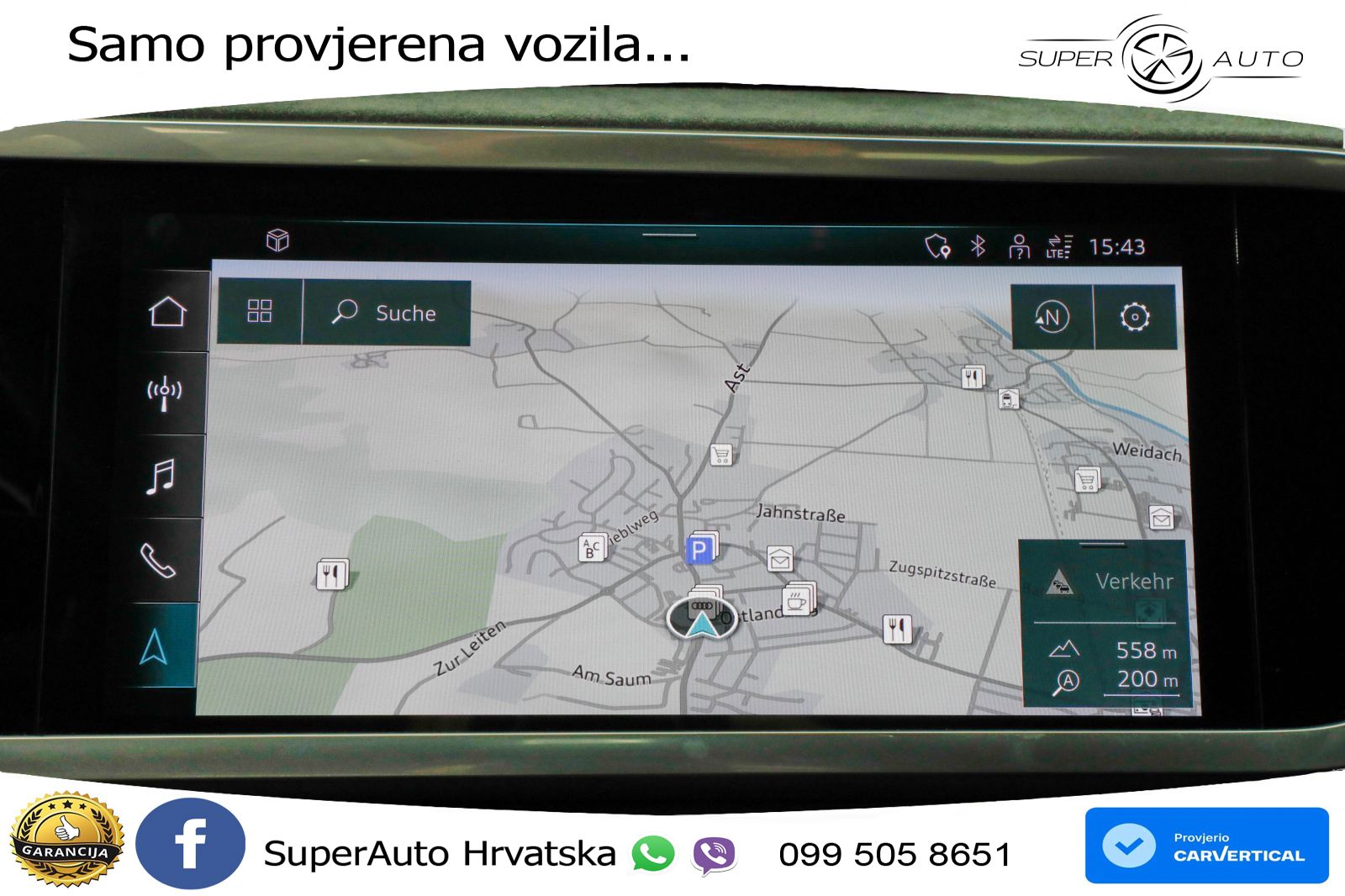 Audi Q3 40 TDI (200 KS) quattro S tronic LED+GR SJED+ACC