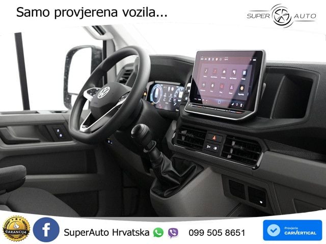Volkswagen Crafter Kasten 35 MJ 2026 Beifahrerdoppelsitzban 140 KS