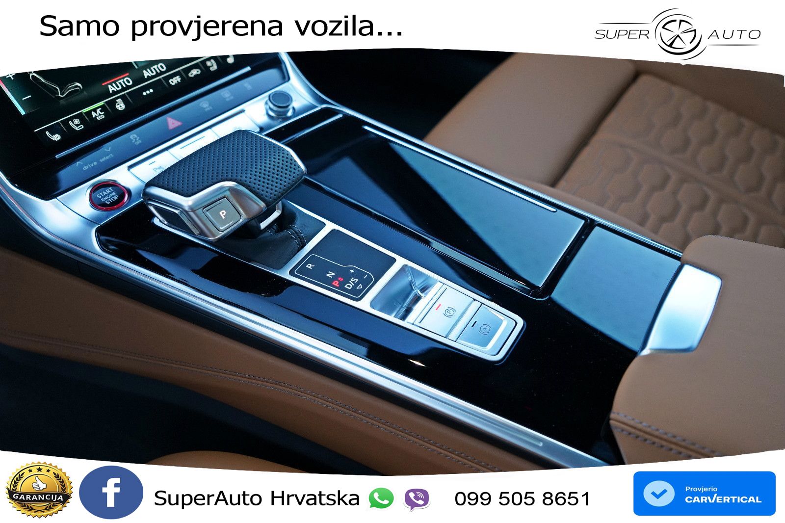 Audi RS6 Avant 4.0 TFSI V8 performance (630 KS)  quattro tiptronic Kuka LED+GR SJED+ACC