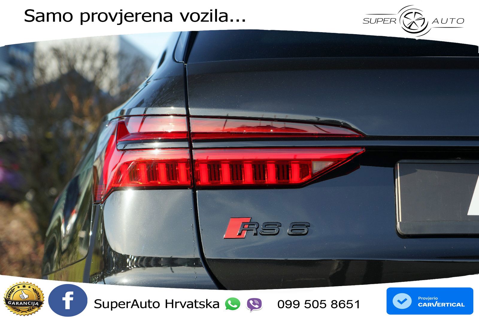 Audi RS6 Avant 4.0 TFSI V8 performance (630 KS)  quattro tiptronic Kuka LED+GR SJED+ACC