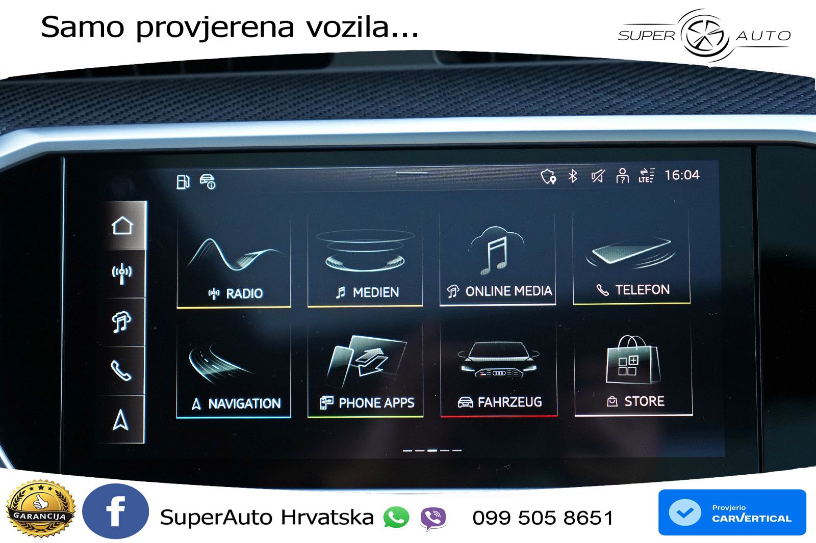 Audi RS6 Avant 4.0 TFSI V8 performance (630 KS)  quattro tiptronic Kuka LED+GR SJED+ACC