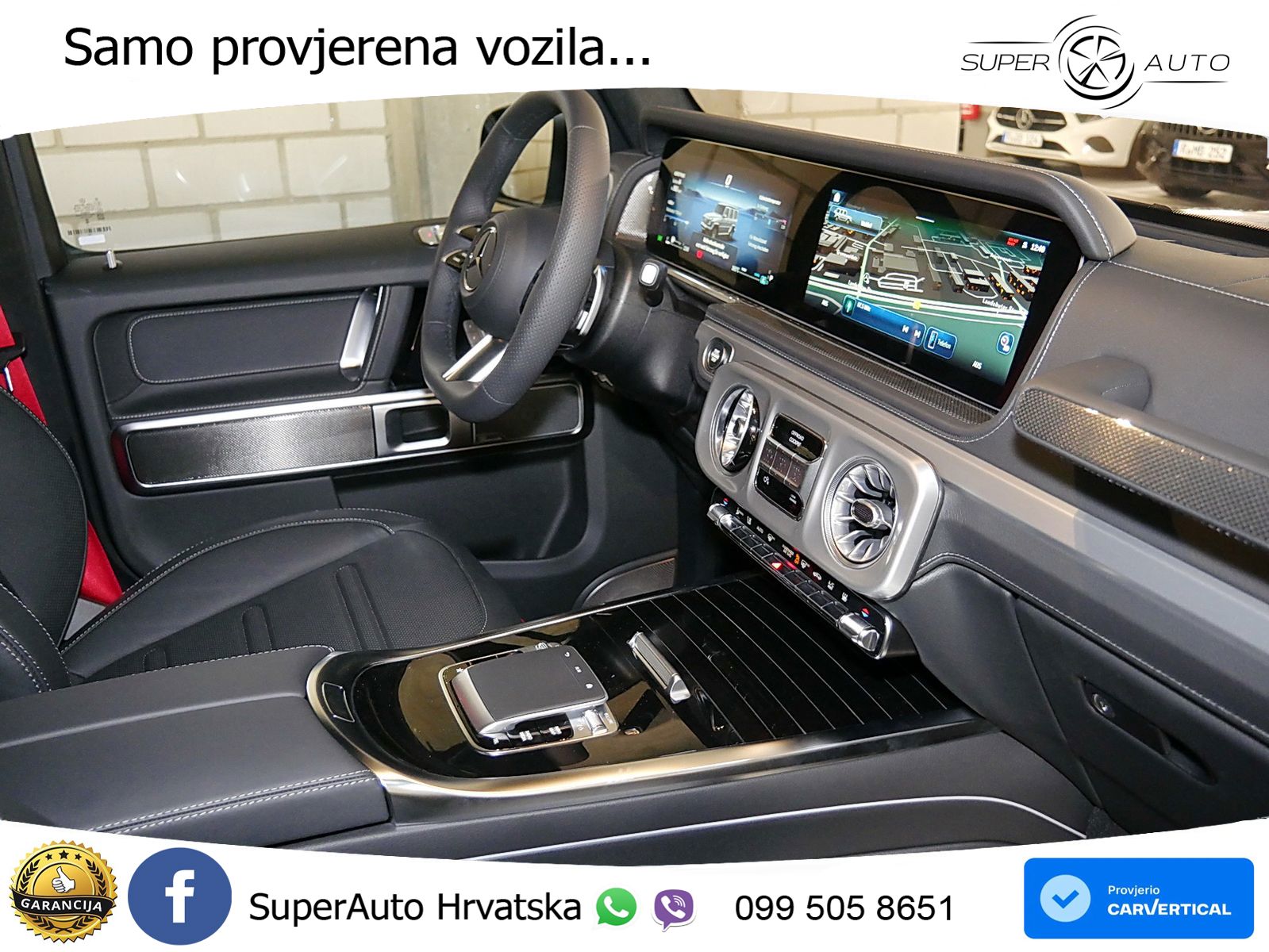 Mercedes G 450d Long (367 KS) 4MATIC 9G-TRONIC Exclusive LED+GR SJED+ACC