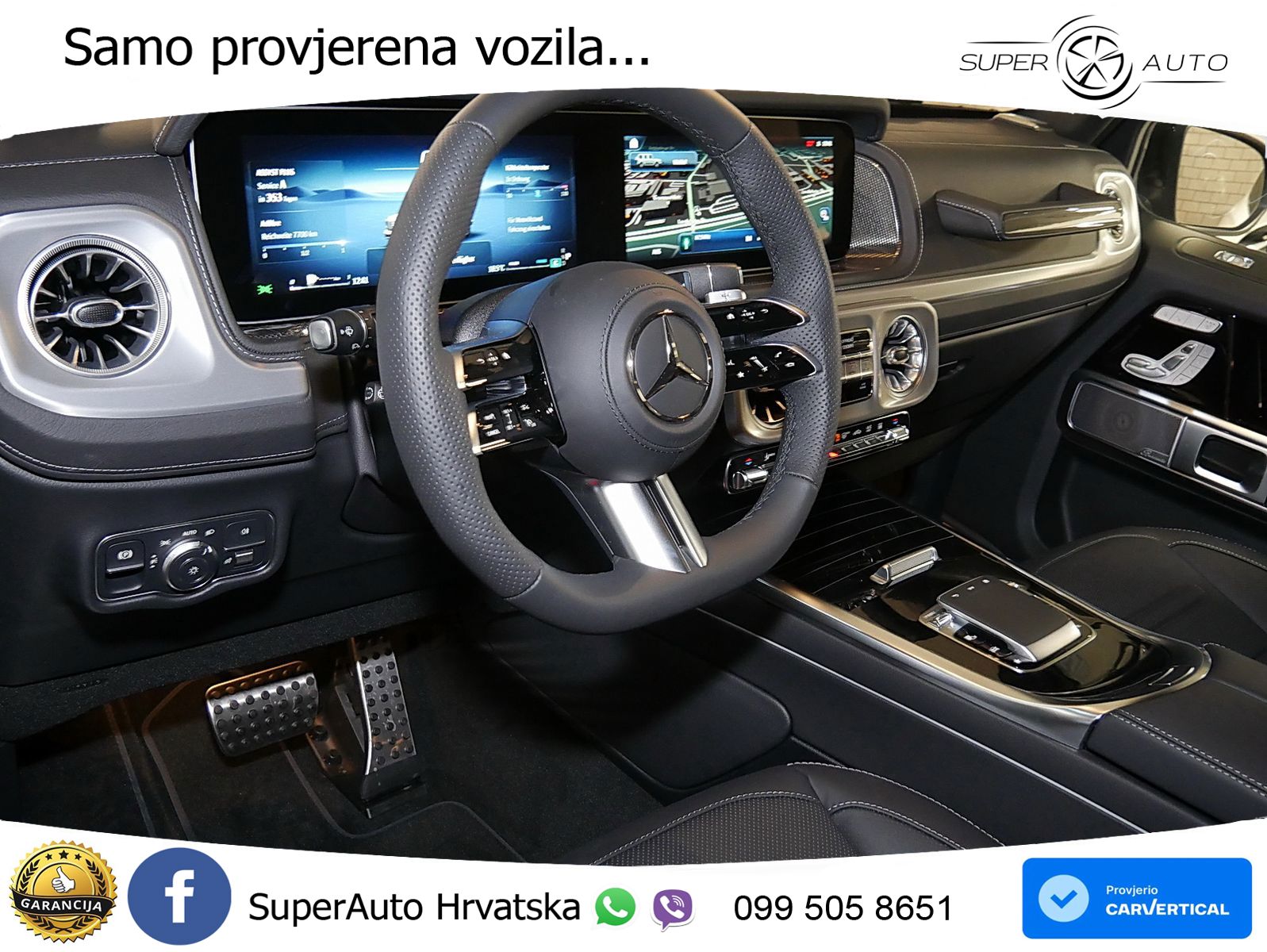 Mercedes G 450d Long (367 KS) 4MATIC 9G-TRONIC Exclusive LED+GR SJED+ACC