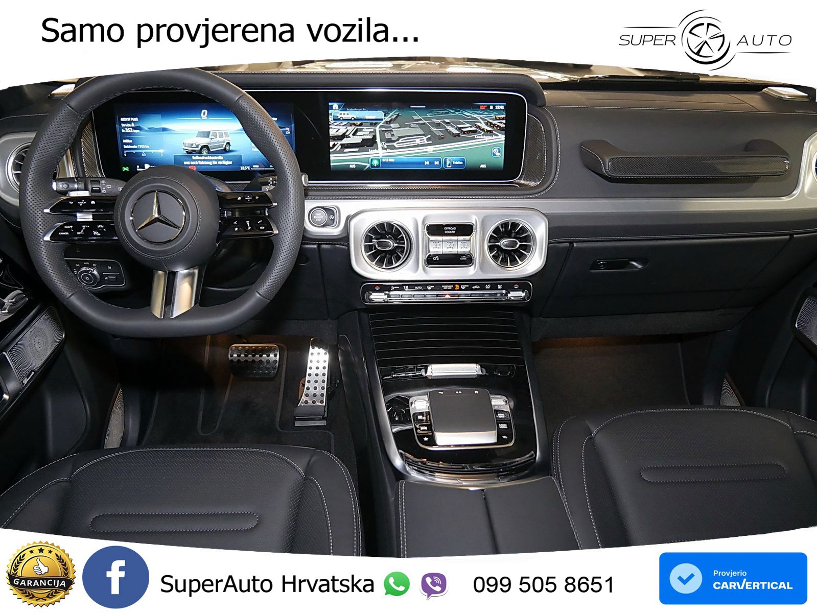 Mercedes G 450d Long (367 KS) 4MATIC 9G-TRONIC Exclusive LED+GR SJED+ACC