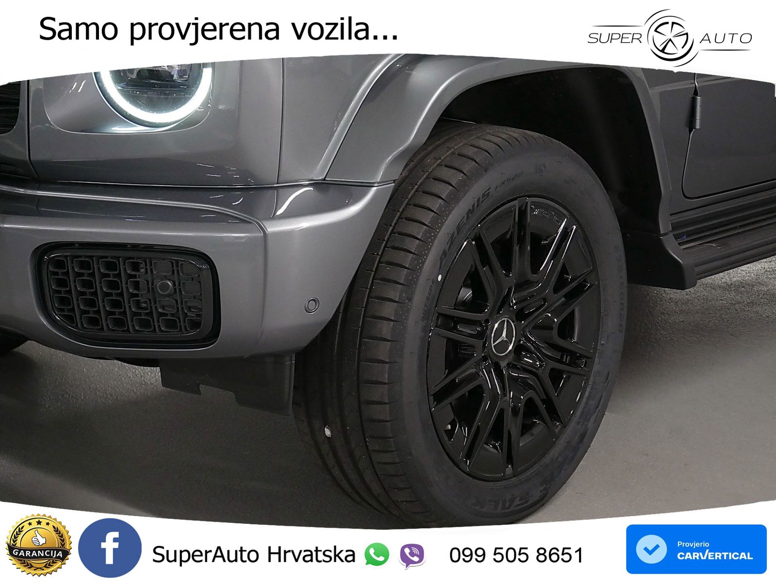Mercedes G 450d Long (367 KS) 4MATIC 9G-TRONIC Exclusive LED+GR SJED+ACC