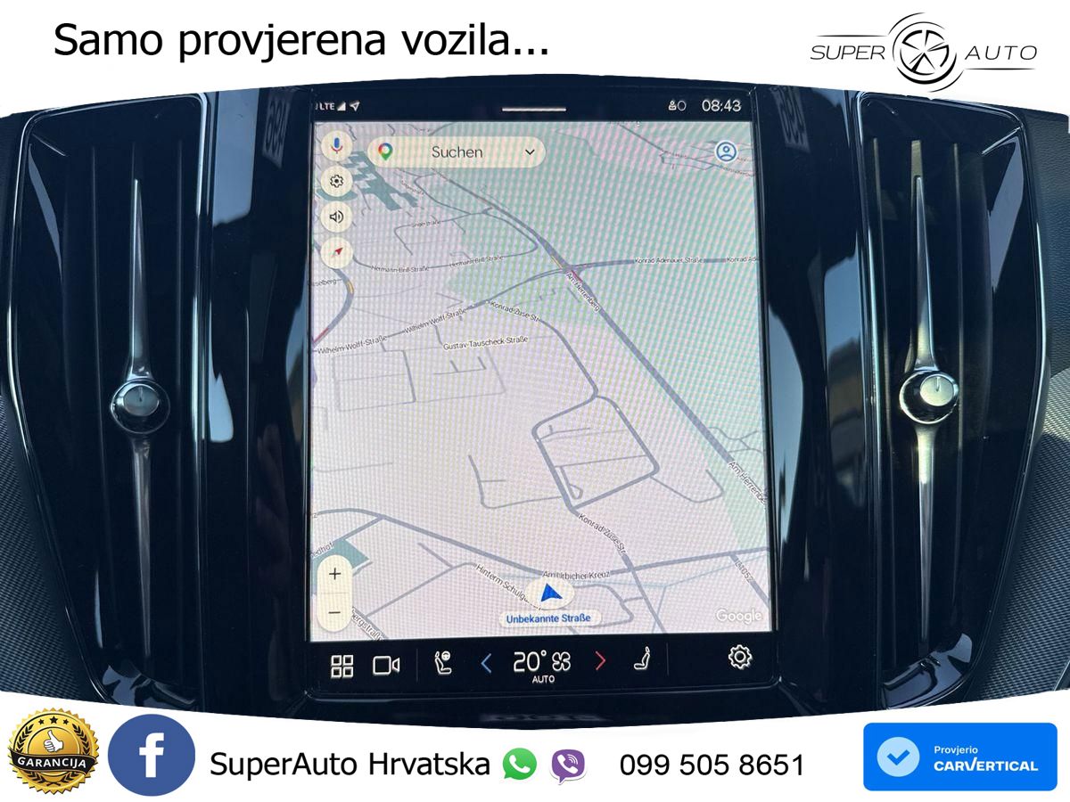 Volvo XC60 T8 AWD Geartronic ZRAČNI+ACC+GR SJED+KAM+PANO