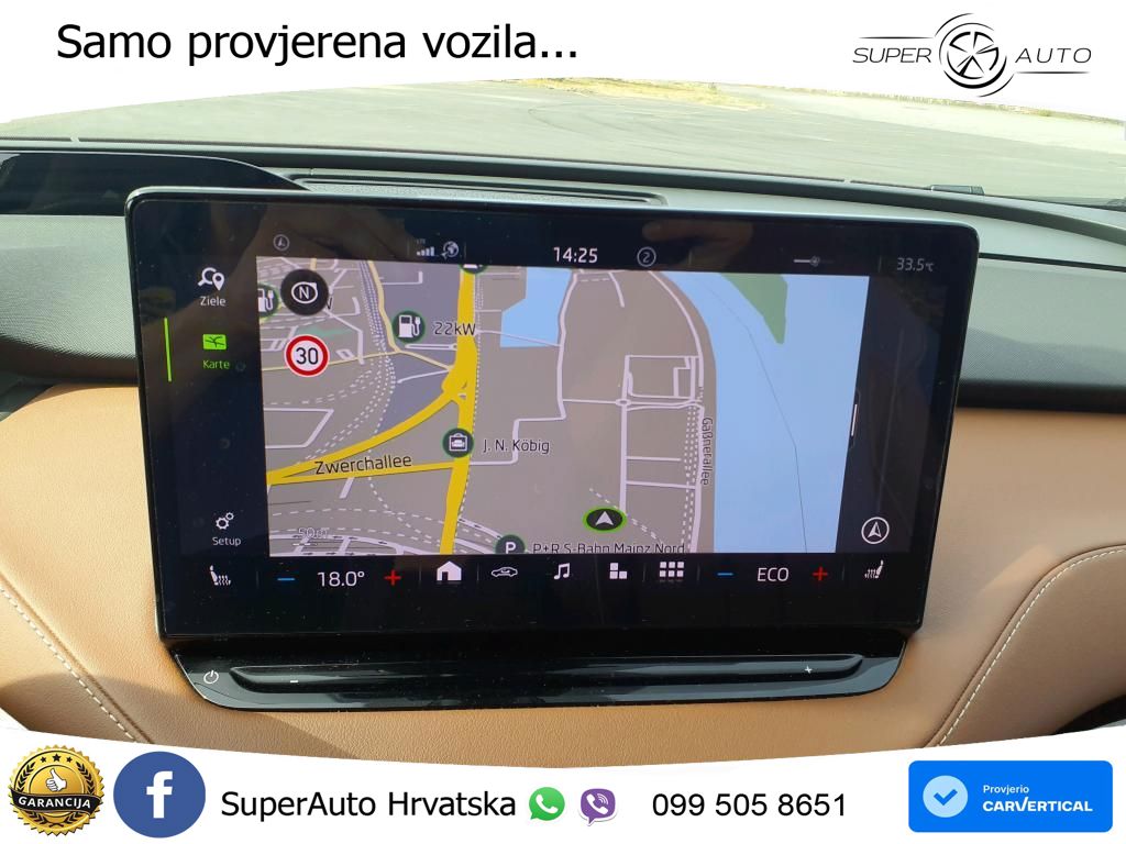 Škoda Enyaq iV 80 82 kWh (204 KS) ACC+HEAD+4xGR SJED+360+PANO