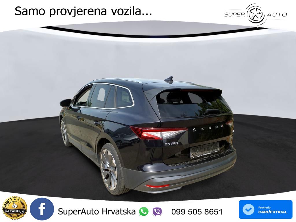 Škoda Enyaq iV 80 82 kWh (204 KS) ACC+HEAD+4xGR SJED+360+PANO