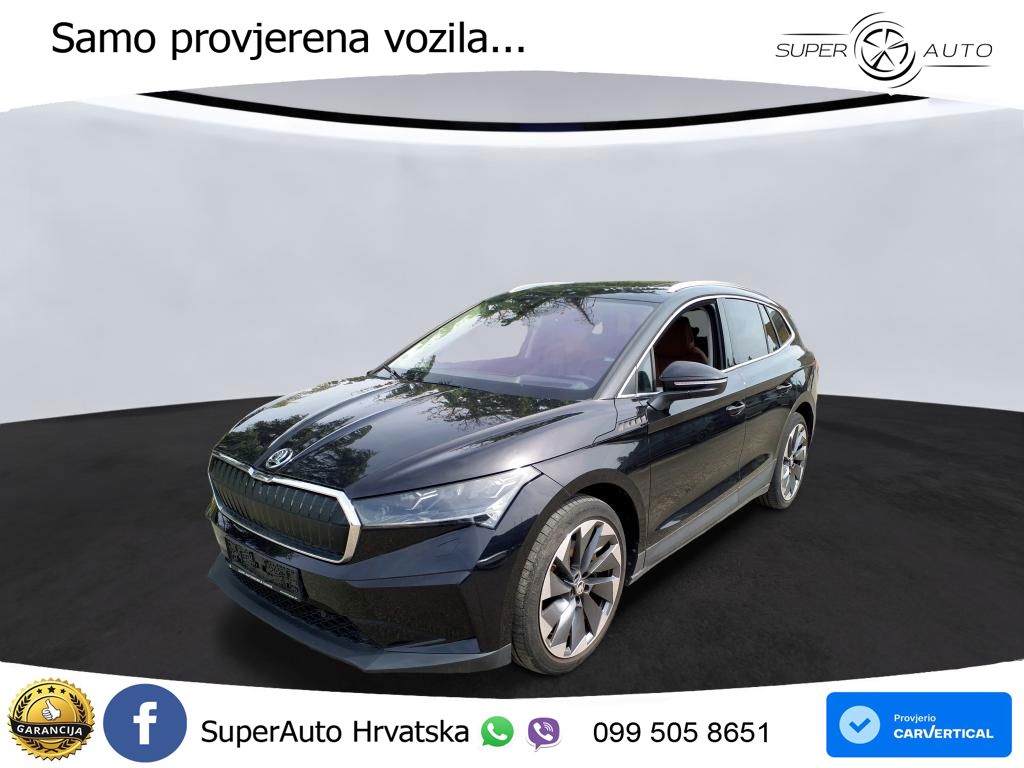 Škoda Enyaq iV 80 82 kWh (204 KS) ACC+HEAD+4xGR SJED+360+PANO