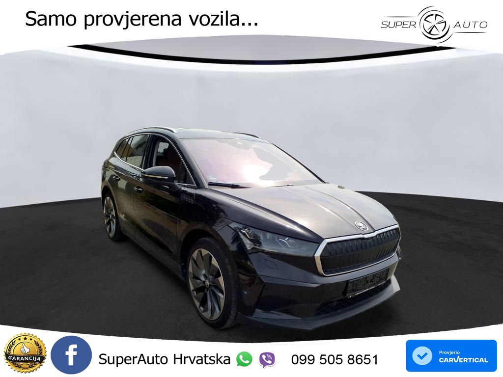 Škoda Enyaq iV 80 82 kWh (204 KS) ACC+HEAD+4xGR SJED+360+PANO