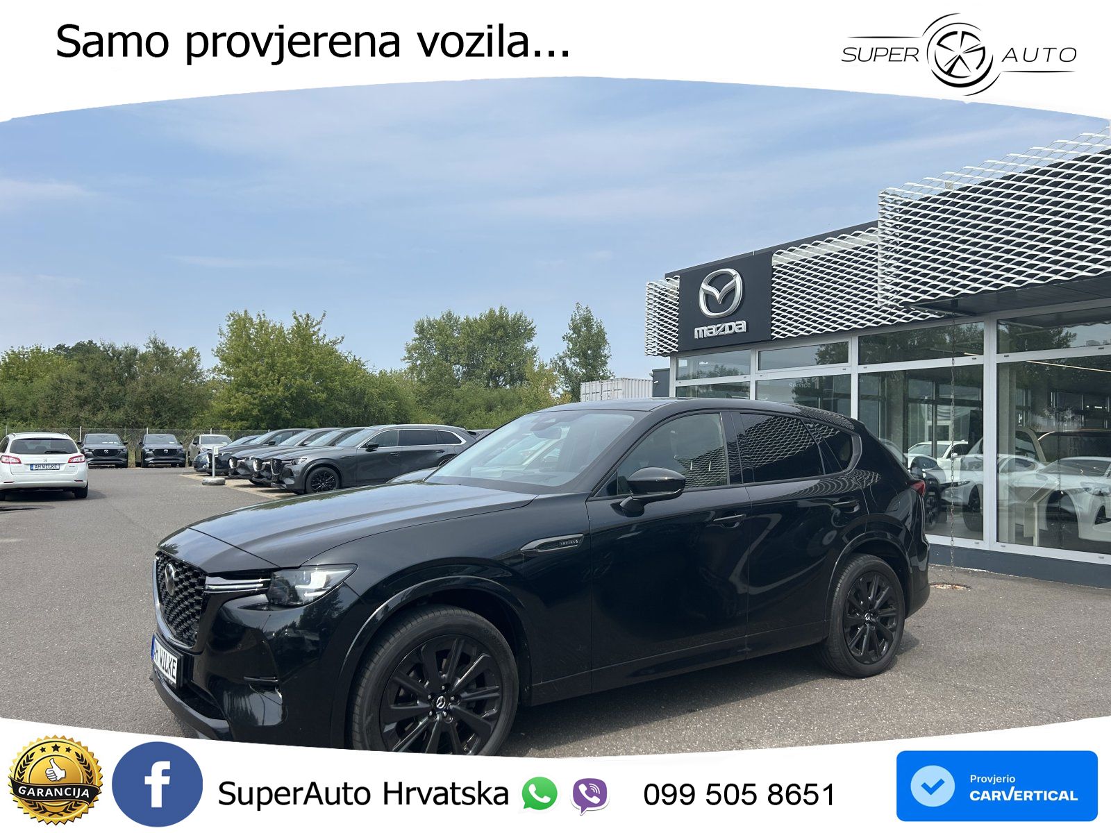 Mazda CX-60 3.3 e-Skyactiv D (200 KS) Automatic LED+GR SJED+ACC