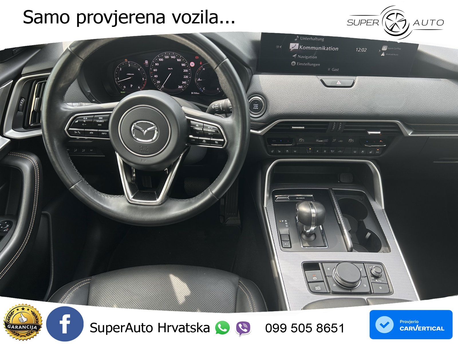 Mazda CX-60 3.3 e-Skyactiv D (200 KS) Automatic LED+GR SJED+ACC