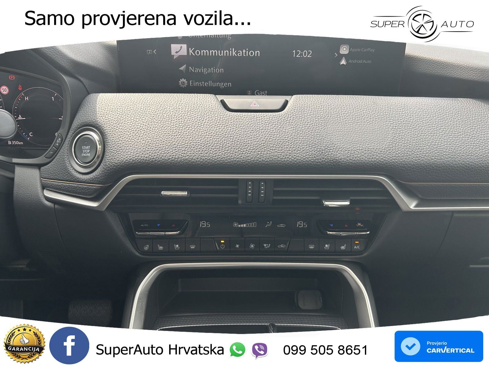 Mazda CX-60 3.3 e-Skyactiv D (200 KS) Automatic LED+GR SJED+ACC