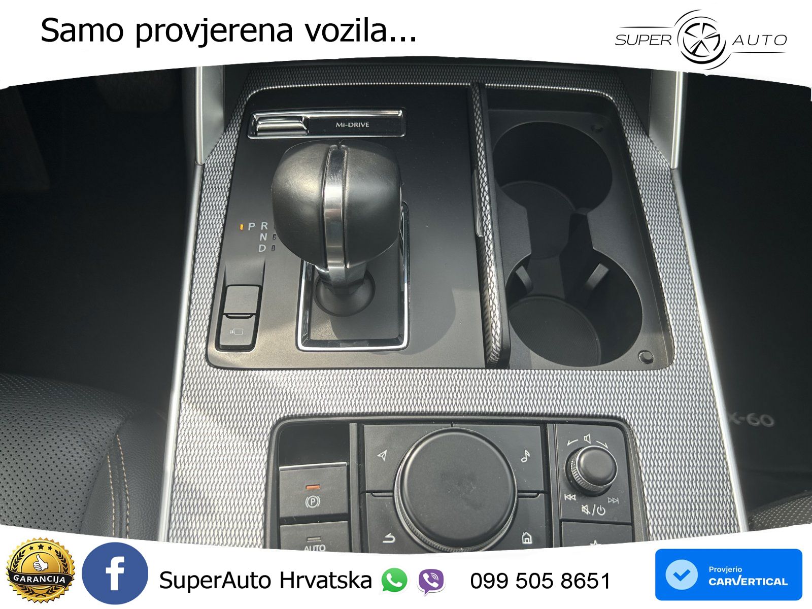 Mazda CX-60 3.3 e-Skyactiv D (200 KS) Automatic LED+GR SJED+ACC