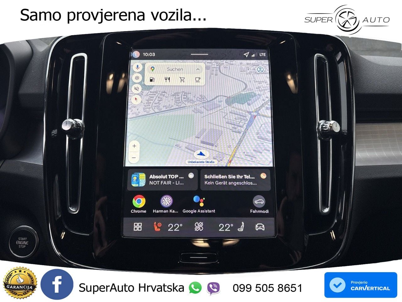 Volvo XC40 2.0 B3 163 KS Automatic LED+GR SJED+ACC