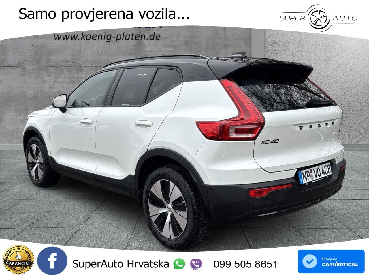 Volvo XC40 2.0 B3 163 KS Automatic LED+GR SJED+ACC