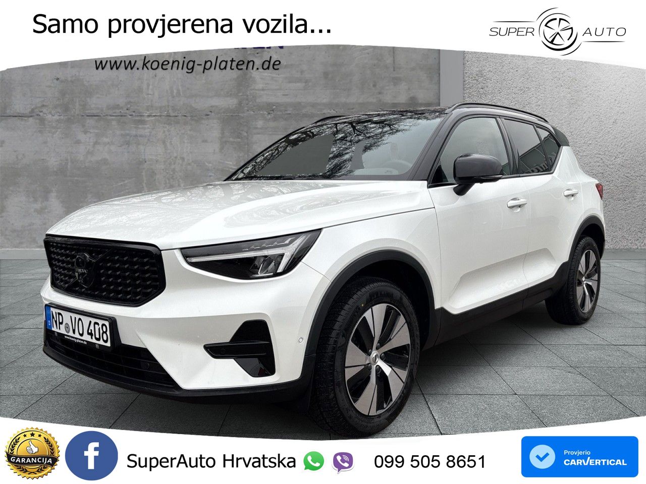 Volvo XC40 2.0 B3 163 KS Automatic LED+GR SJED+ACC