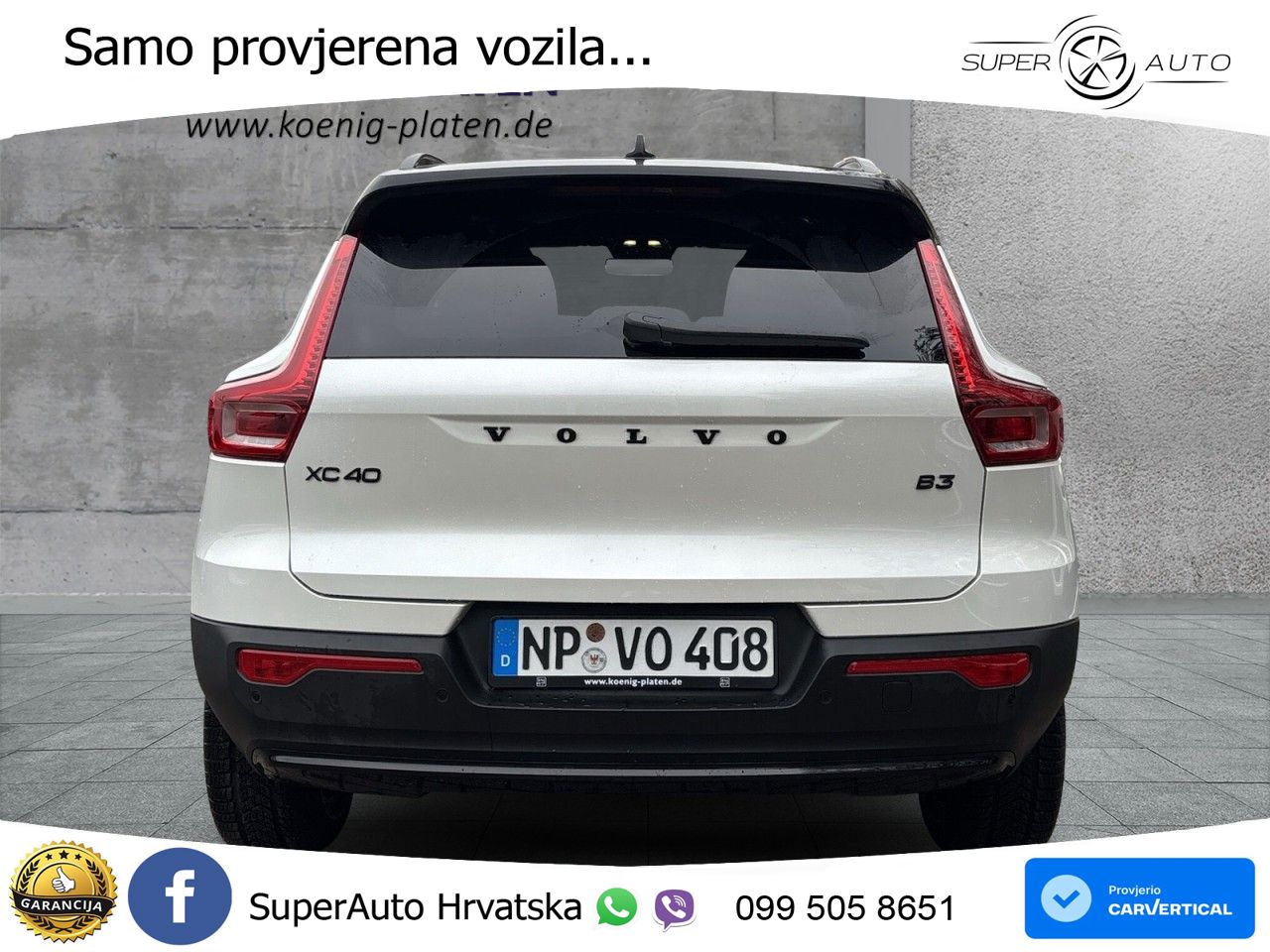 Volvo XC40 2.0 B3 163 KS Automatic LED+GR SJED+ACC